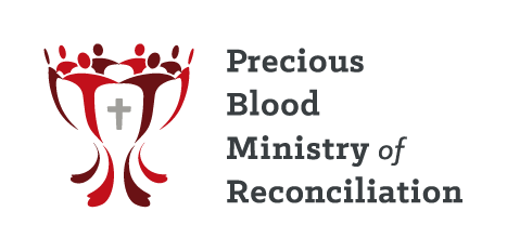 Precious Blood Ministry of Reconciliation logo.